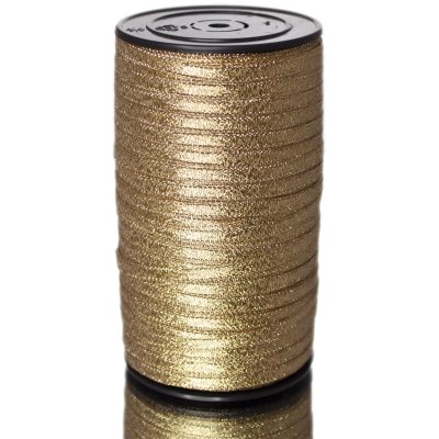 Gift Ribbon Shimmer Gold Thin